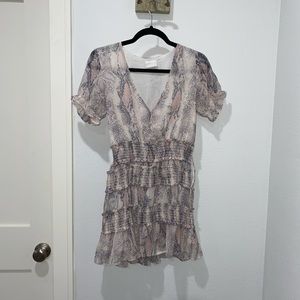 Subtle Snake Print Dress
